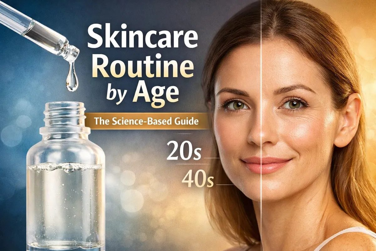 Skincare Routine by Age: The Complete Science-Based Guide for Healthy, Glowing Skin (2026)