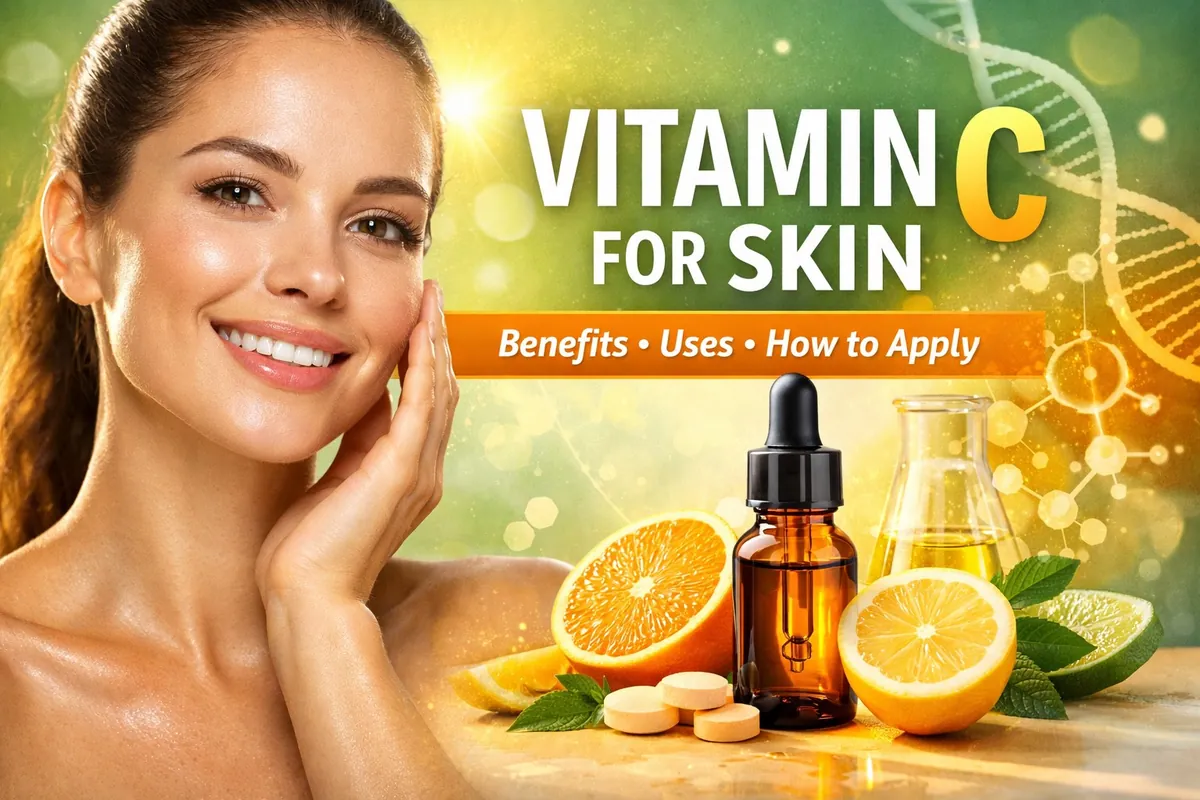 Vitamin C for Skin: Benefits, Uses & How to Add It to Your Routine